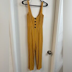 Lulus striped jumpsuit size XS